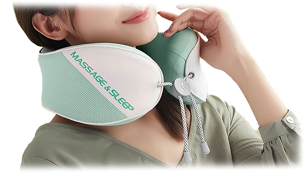 Массажная подушка Xiaomi Lefan Massage And Sleep Neck Pillow Fashion Upgrade Green (LF-J003)