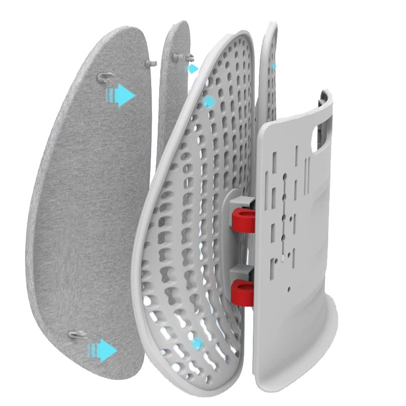 Массажная подушка Xiaomi Leband LeFan Ergonomic Adjustable Backrest (LB-YK002)