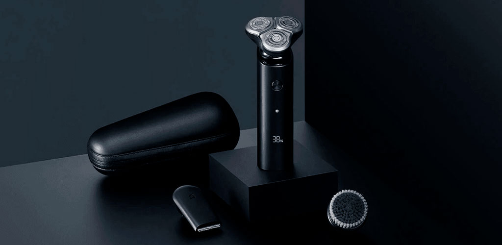 Xiaomi Mijia Electric Shaver S500C - Триммер в комплекте